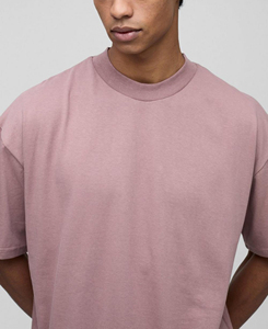 Recién llegado camisetas de gran tamaño para hombre 100% algodón personalizado 3D puff impreso logo alta calidad gota hombro boxy fit Hombre camiseta - Product Image 6