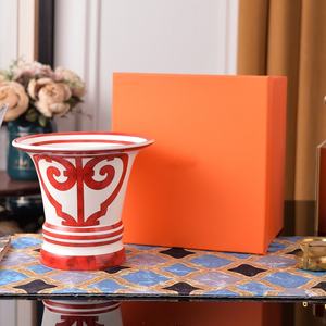 Jarrón de Porcelana Contemporáneo para Mesa - Decoración Ecológica para el Hogar - Product Image 2