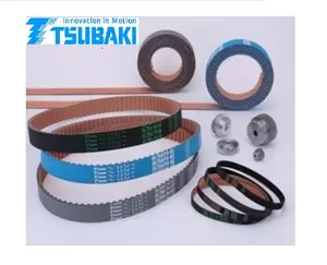 Tsubaki High Quality Durable Timing Belts Bando Belt Top Quality Rubber Made in Japan Power Transmission Standard JP