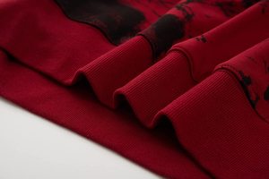 Sweats à capuche pour hommes en polyester unisexe logo personnalisé coupe régulière pulls molletonnés brodés avec impression numérique conception polaire anti-boulochage - Product Image 4