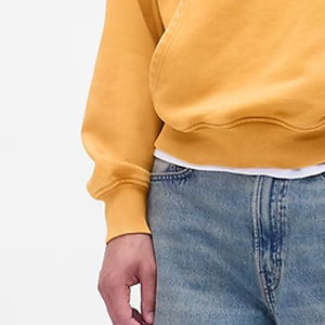 Sudadera con Capucha para Hombre, Color Sólido, Servicio OEM para Compradores al por Mayor, Ropa Casual de Fábrica 2026, con Bolsillos Tipo Canguro - Product Image 3