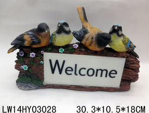 Figurines de grenouille et d'oiseaux de jardin en gros, jouant sur une bascule avec lumière solaire, décoration de pelouse pour l'extérieur, cadeau pour la cour - Product Image 5