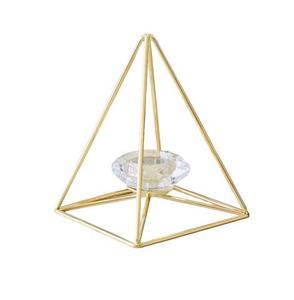 Nouveau Candelabre Métallique Doré de Luxe, Support de Bougies Unique et Résistant à la Chaleur pour Décoration Intérieure – Vente Flash - Product Image 6