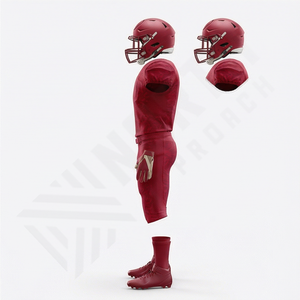 Nouveau maillot de football américain de haute qualité, uniforme sportif, impression de logo personnalisé, équipement d'entraînement de performance pour jeunes joueurs de football américain - Product Image 3