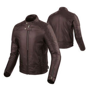 Équitation aventure moto hommes grande taille Touring Protection course moto costume en cuir imperméable Streetwear veste décontractée - Product Image 3