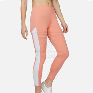 Low MOQ OEM Service Solid Mid Waist <b>Legging</b> for Women High Quality Yoga <b>Leggings</b> Fitness Wear in <b>Cheap</b> Price - Product Image 1