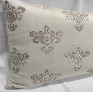 Jacquard Retro European Style Embroidery Cushion Cover Wholesale Flower <b>Pillow</b> Case for Living Rooms - Product Image 5