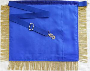 Tablier violet de maître maçon de loge - Product Image 2