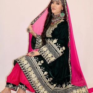 Hot Modest <b>Lace</b> Natural Waist Tribal Dress Button Floor-Length A-Line Long <b>Sleeves</b> Custom Sizes Available 100% High Quality - Product Image 4