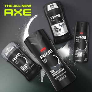AXE Gel Douche Homme Black 4Ct 12h Parfum Rafraîchissant Poire Glacée & Bois de Cèdre 100% Hydratants Végétaux 16oz - Product Image 5