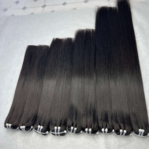 Paquetes de cabello humano suave y liso vietnamita de un donante Cabello liso de hueso virgen Tejido Cutícula alineada Cabello crudo - Product Image 4