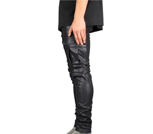 Pantalones Cargo de Cuero para Hombre, de Alta Calidad, Ecológicos, Resistentes al Viento, Casuales, de Color Sólido, Top Ventas, Unisex, Cintura Alta - Product Image 6