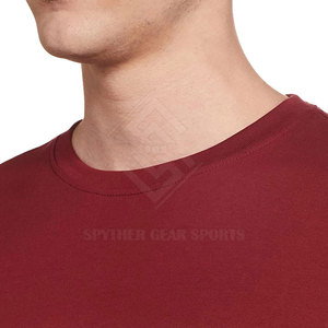 Camiseta de algodón 100% para hombre, precio económico, venta al por mayor, logotipo personalizado impreso, corte holgado, para venta en línea - Product Image 6