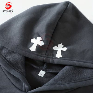 Sweat à capuche pour homme, élégant, pour l'hiver, design personnalisé, impression de logo de haute qualité, 100% coton, coupe régulière, respirant, séchage rapide, bas prix - Product Image 3