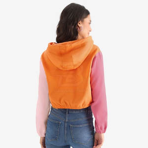 Les meilleures ventes du fabricant pakistanais de sweats à capuche de haute qualité nouveau design décontracté court longueur hiver doublé avant logo vente - Product Image 5