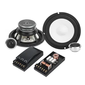 6.5-Inch 2-Way Componente Car Speaker com Kevlar Fibra Cone Som do sistema de áudio de alta qualidade para o carro Speaker & Horn Categoria