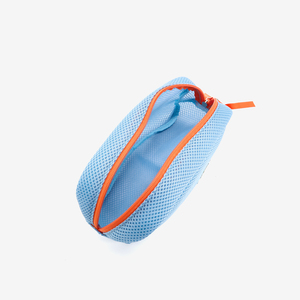 Durable Mesh Zipper <b>Foldable</b> Fashion Cosmetic Bag-Portable Lightweight Makeup Storage - Product Image 4
