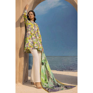 Venta directa de fábrica Vestido informal para mujer Todos los colores Nuevo diseño Personalizado Impresión elegante Bordado Salwar Kameez para Indio - Product Image 4