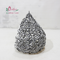 Lit suspendu moderne pour chats et petits chiens, décoration de maison pour animaux de compagnie écologique avec motif animal, cadre en plastique et en métal
