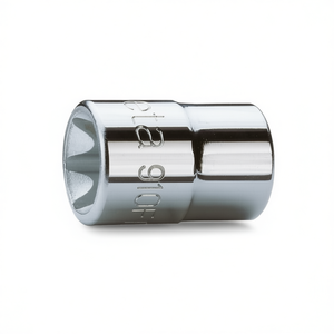 Llaves de vaso cromadas de 3/8'' con punta cuadrada para tornillos Torx - Product Image 2