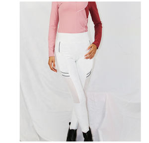 Siège équestre à la mode Silicone Polyester pantalon d'équitation enfants collants d'équitation dans la taille des jeunes pour les enfants en gros - Product Image 3
