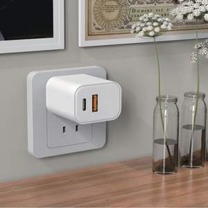 Adaptateur de chargeur mural universel 2.5A USB-C, charge rapide, sortie PD 5V/2.5A, avec protection contre les courts-circuits, pour tous les téléphones - Product Image 6