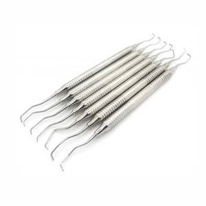 Escaladores dentales de Hoz, sondas de doble extremo hechas de acero inoxidable, cuidado de la higiene bucal, juego de herramientas profesionales, Veter Dental médico - Product Image 3