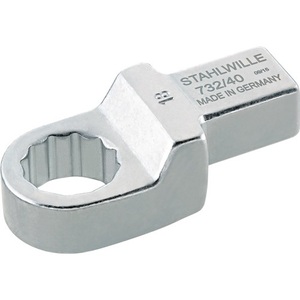 STAHLWILLE เครื่องมือใส่แหวนเหล็กอัลลอยด์โครเมียม 732/40 17 กุญแจสีขาว 17 มม. 14 X 18 มม. - Product Image 1