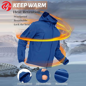 Multifonctionnel Imperméable Grande Taille Haute Qualité Hommes Porter Veste Softshell Dernier Style Hommes Porter Veste Softshell - Product Image 2