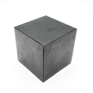 Cubo de shungita pulido de 3.1 pulgadas (80 mm) - Product Image 3