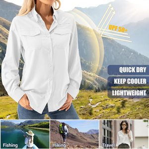 เสื้อยีนส์แขนยาวกันรอยยับสำหรับผู้หญิง, เสื้อผ้าแฟชั่นเนื้อผ้านุ่มน้ำหนักเบาใส่ได้ทุกวันฤดูหนาว - Product Image 6