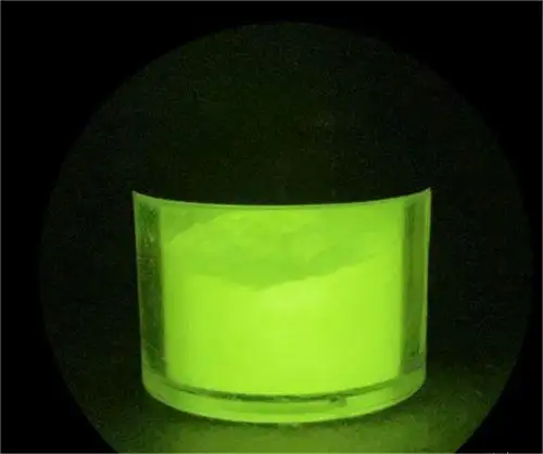 Bubuk bercahaya tidak beracun bubuk menyala dalam gelap pigmen fotoluminesensi untuk resin harga grosir
