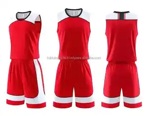 Basketball Uniform Youth Basketball Clothes Custom Reversible Men Quick Dry Basketball Sportswear