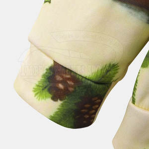 Sudaderas con capucha de sublimación mezcladas de algodón de último estilo Sudaderas con capucha de sublimación de secado rápido de talla grande para hombres - Product Image 4