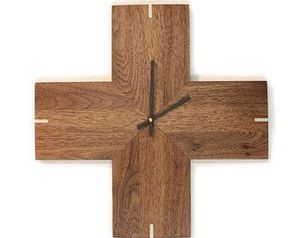 Horloge murale au design marbré avec accents dorés, élégante et moderne, pour le salon, la chambre à coucher et la décoration intérieure - Product Image 5