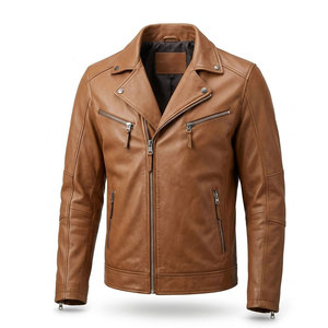 Veste en cuir tendance pour homme, légère et élégante, idéale pour l'hiver, parfaite pour le quotidien et la conduite. - Product Image 1