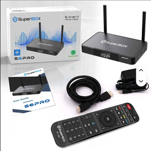 Decodificador Super-box S6 PRO Listo para Usar, Resolución 6K, Marca OEM, Envío Rápido y Gratuito, Venta Autorizada - Product Image 1