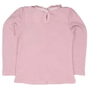 Camiseta de manga larga para niñas - Melocotón - Product Image 3