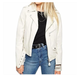 Nouveau modèle 2026 – Blouson en cuir unisexe coupe-vent et écologique, col montant, logo frontal, style vintage - Product Image 3