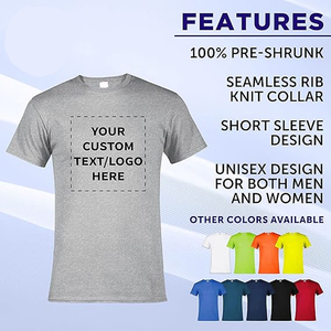 Camisetas de punto de manga corta unisex paquete a granel personalizado en gris clásico para una cómoda versatilidad eleva tu estilo - Product Image 5