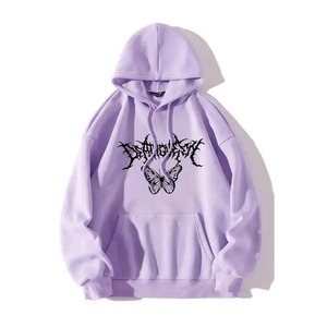 Fabricante bajo MOQ venta al por mayor algodón polar impresión personalizada pulóver con capucha hombres sólido con capucha invierno térmico recortado con capucha personalizado - Product Image 1