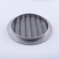 Grille d'aération de ventilation de meilleure qualité Diffuseur de plafond Vannes d'air en fonte Persienne d'aération en aluminium pour système HVAC 100MM