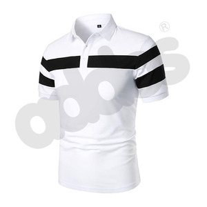 เสื้อโปโลแขนสั้นสำหรับผู้ชายเสื้อโปโลซักลายตัวอักษรไซส์ใหญ่พิเศษสำหรับฤดูร้อนดีไซน์ทันสมัย - Product Image 2