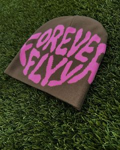 Gorro de punto acrílico de alta calidad Unisex logotipo personalizado accesorio de invierno MATERIAL PERSONALIZADO letra impresa patrón gorros - Product Image 5