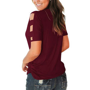 Camisetas Transpirables de Bajo Precio para Mujer, Camisetas de Manga Corta con Estampado para Adultos, Disponibles en Existencia, Camisetas para Mujer - Product Image 5