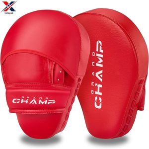 แผ่นซ้อมมวยแบบไทยทำจากหนังป้องกันการลื่นใช้ได้ทั้งชายและหญิงจับสบายจากโรงงานโดยตรง - Product Image 1