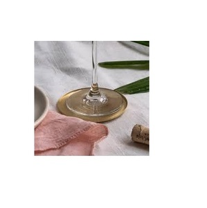 ที่รองแก้วทองเหลืองใช้ในบ้านและห้องครัวแผ่นรองแก้วทองเหลืองดีไซน์น่าดึงดูด - Product Image 3