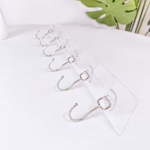 201 Stainless Steel Small <strong>Hangers</strong> Mini Adhesive Hooks for Keys <strong>Plants</strong> with Clear Glue - Product Image 3