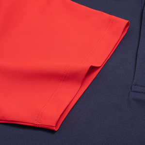 Aristino เสื้อกอล์ฟผู้ชายดีไซน์สีทึบผ้าสักหลาด88% ลำลองผ้าสักหลาด12% ผ้าสแปนเด็กซ์ - Product Image 4