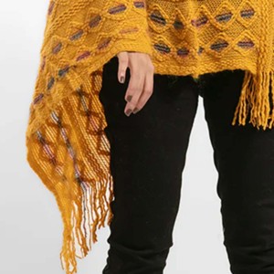 Col en V reniflard coton vente en gros coton tricoté séchage rapide décontracté lâche goutte épaule sweat-shirts pour femmes pull - Product Image 3